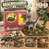 Mucit Kafası Brachiosaurus Puzzle Diorama