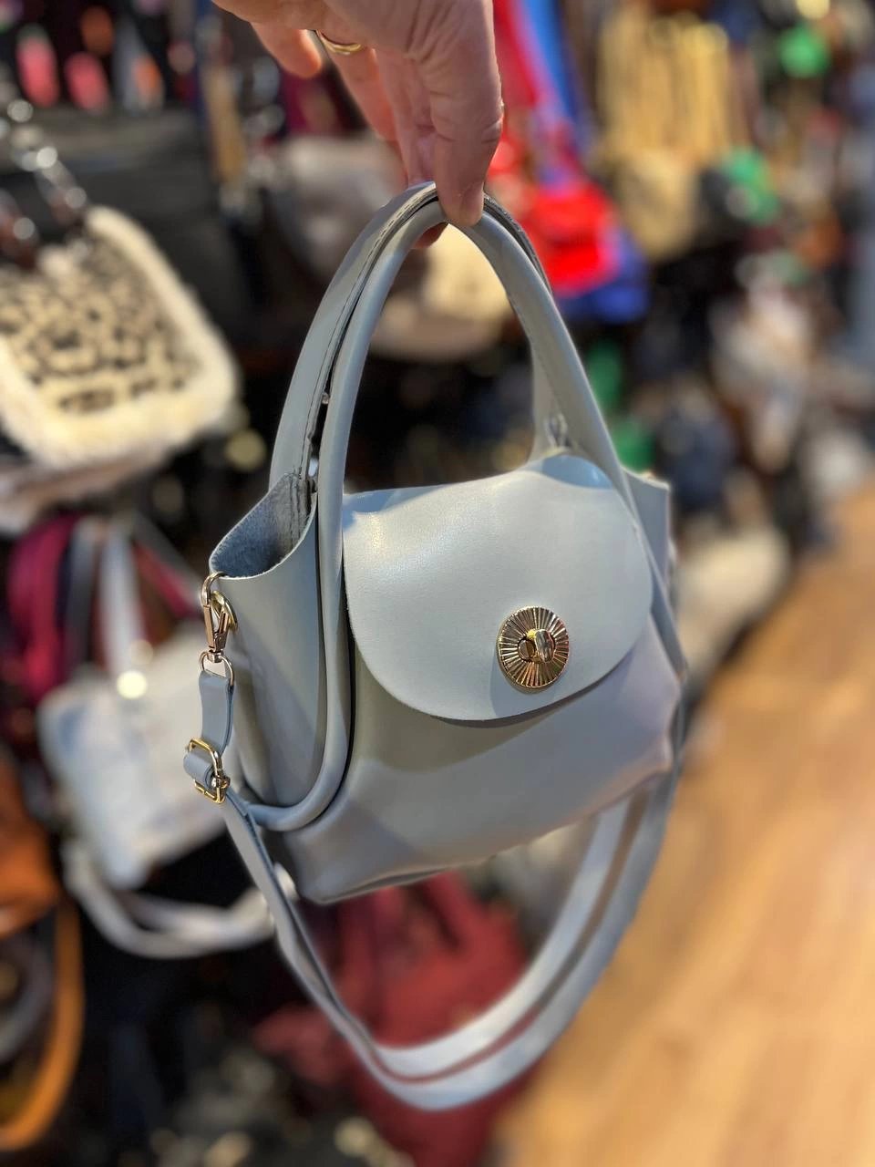 Açık Gri Renk 2025 Yeni Kampanya Çanta CB9671