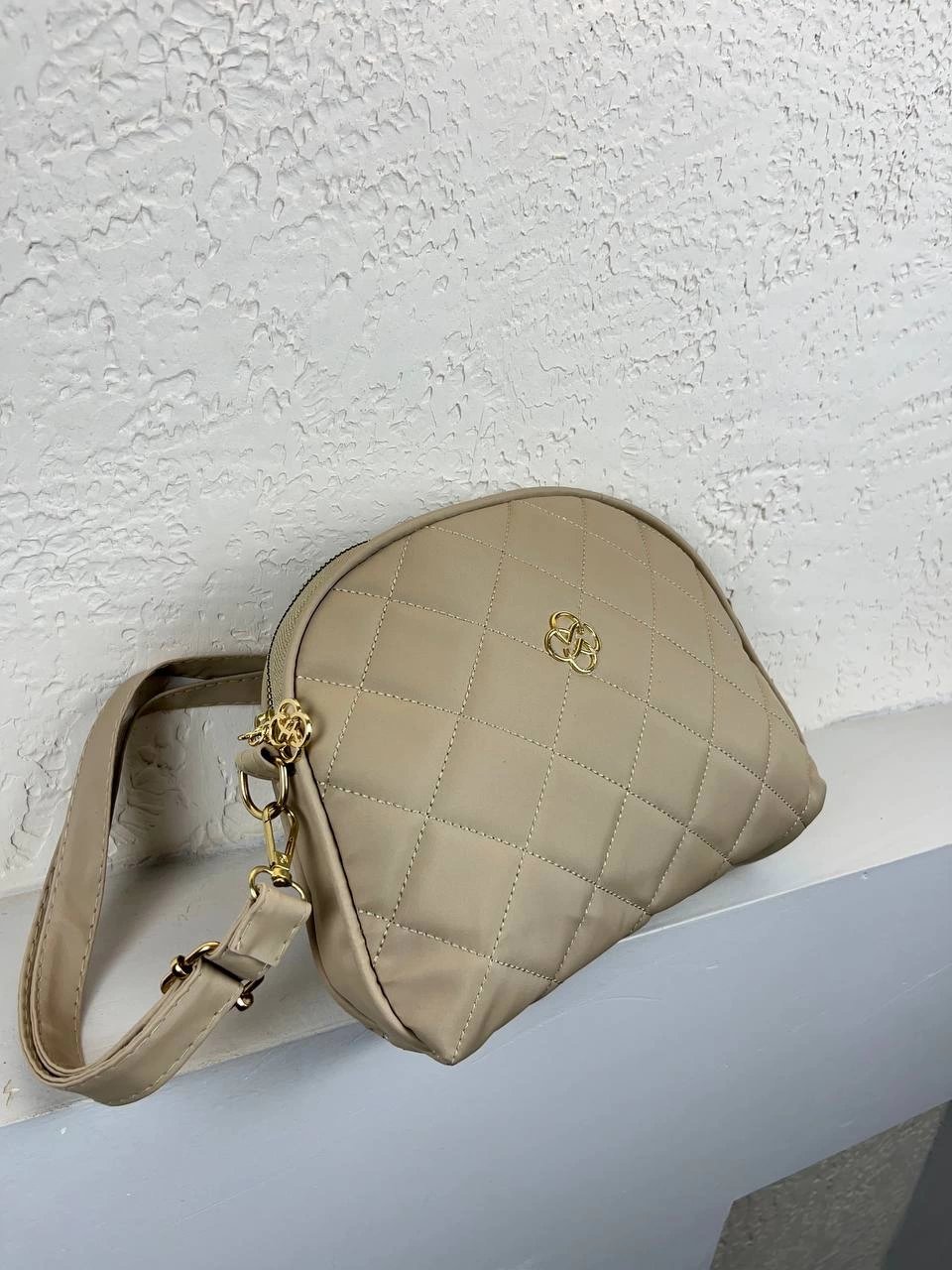 Açık Vizon Kalite Kapitone Çanta CB9651