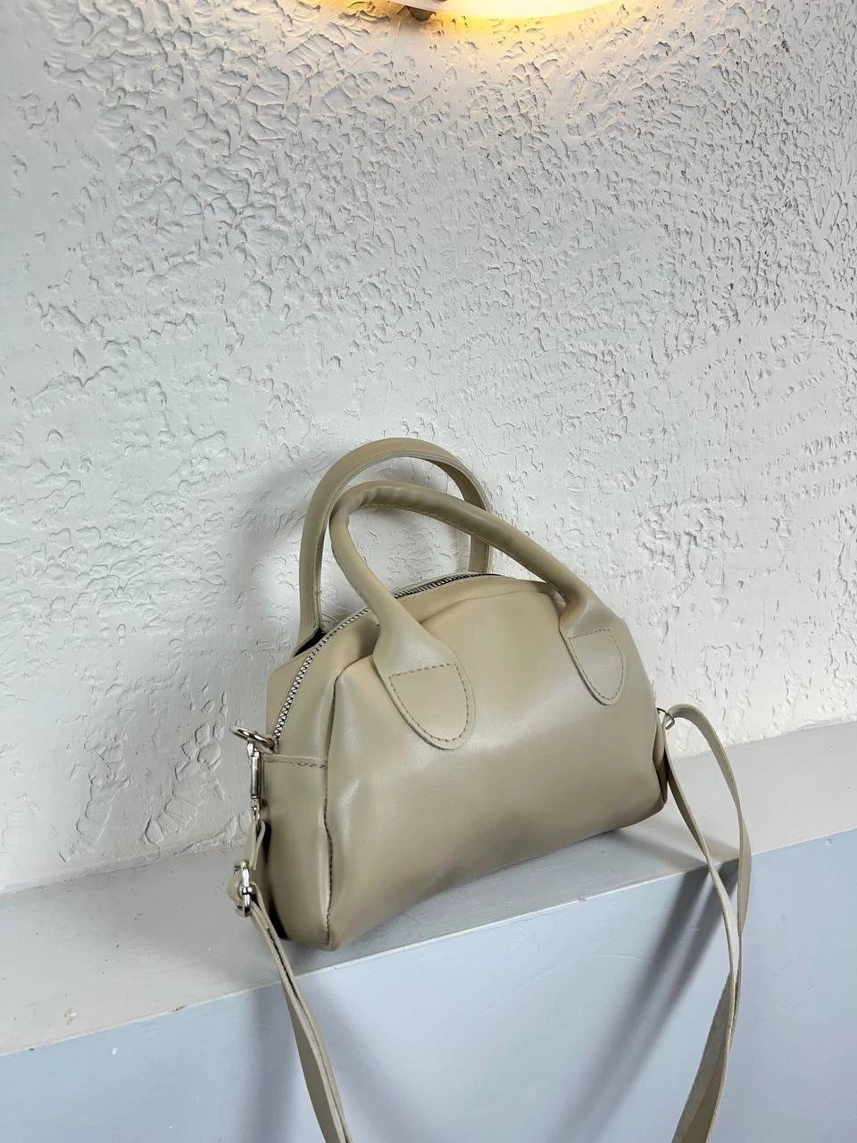 Açık Vizon Mini Çapraz Çanta CB3275