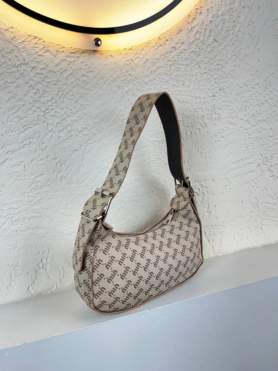 Açık Vizon MIO Baget Çanta CB09144