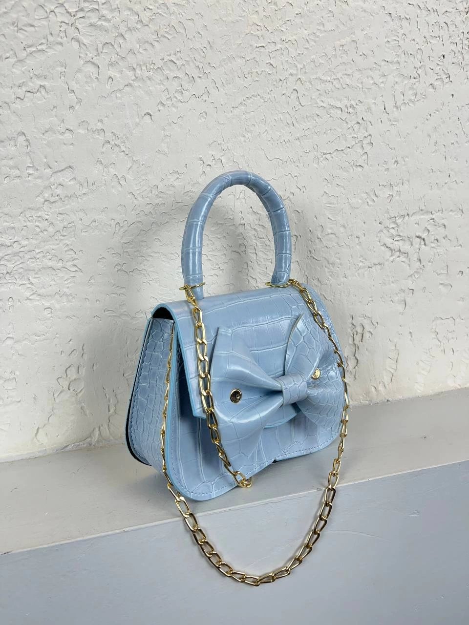 Bebe Mavi PAPYON YENİ Zincirli Çanta CB4193