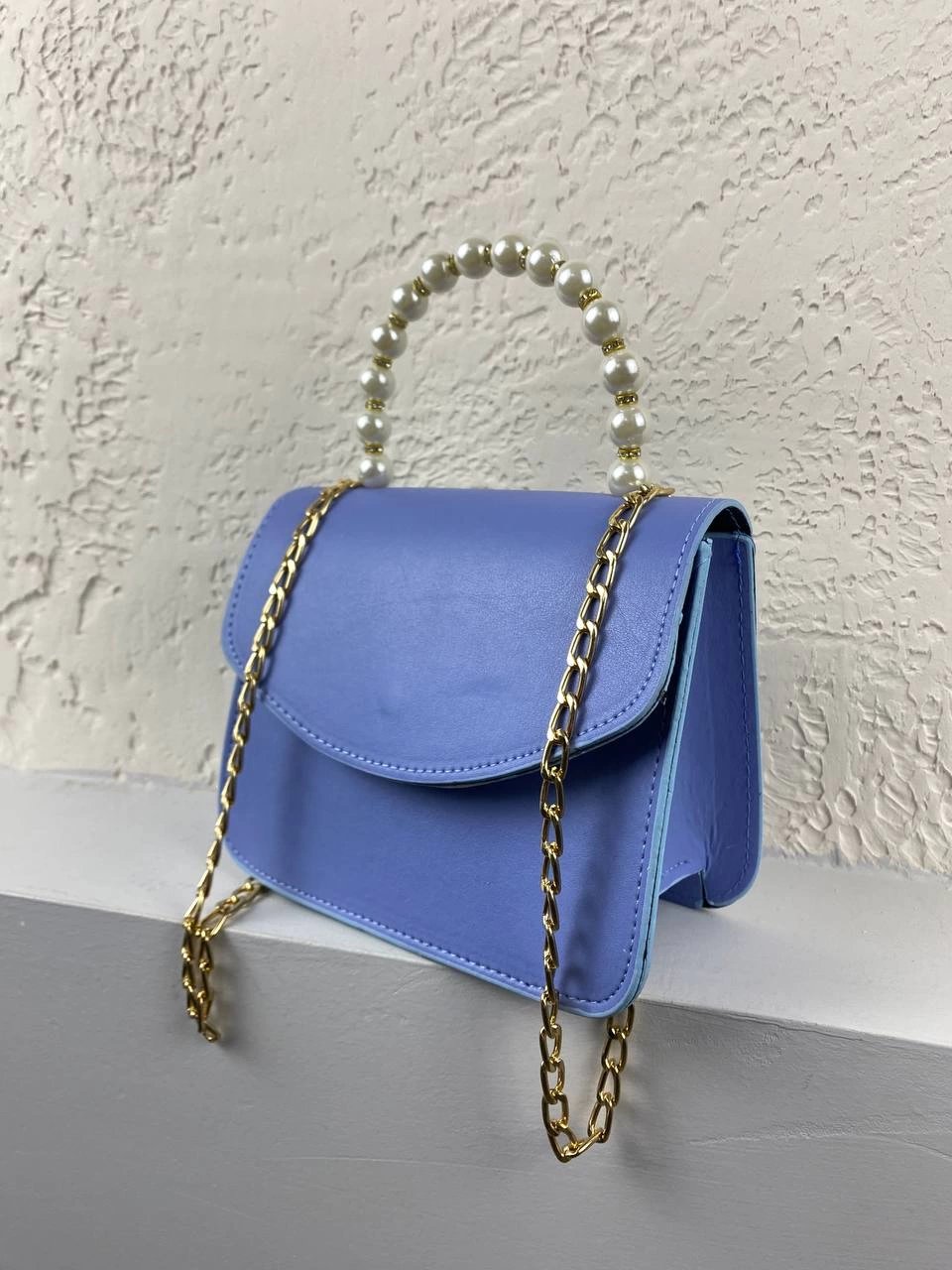 Bebemavi Renk İncili Kol Çanta