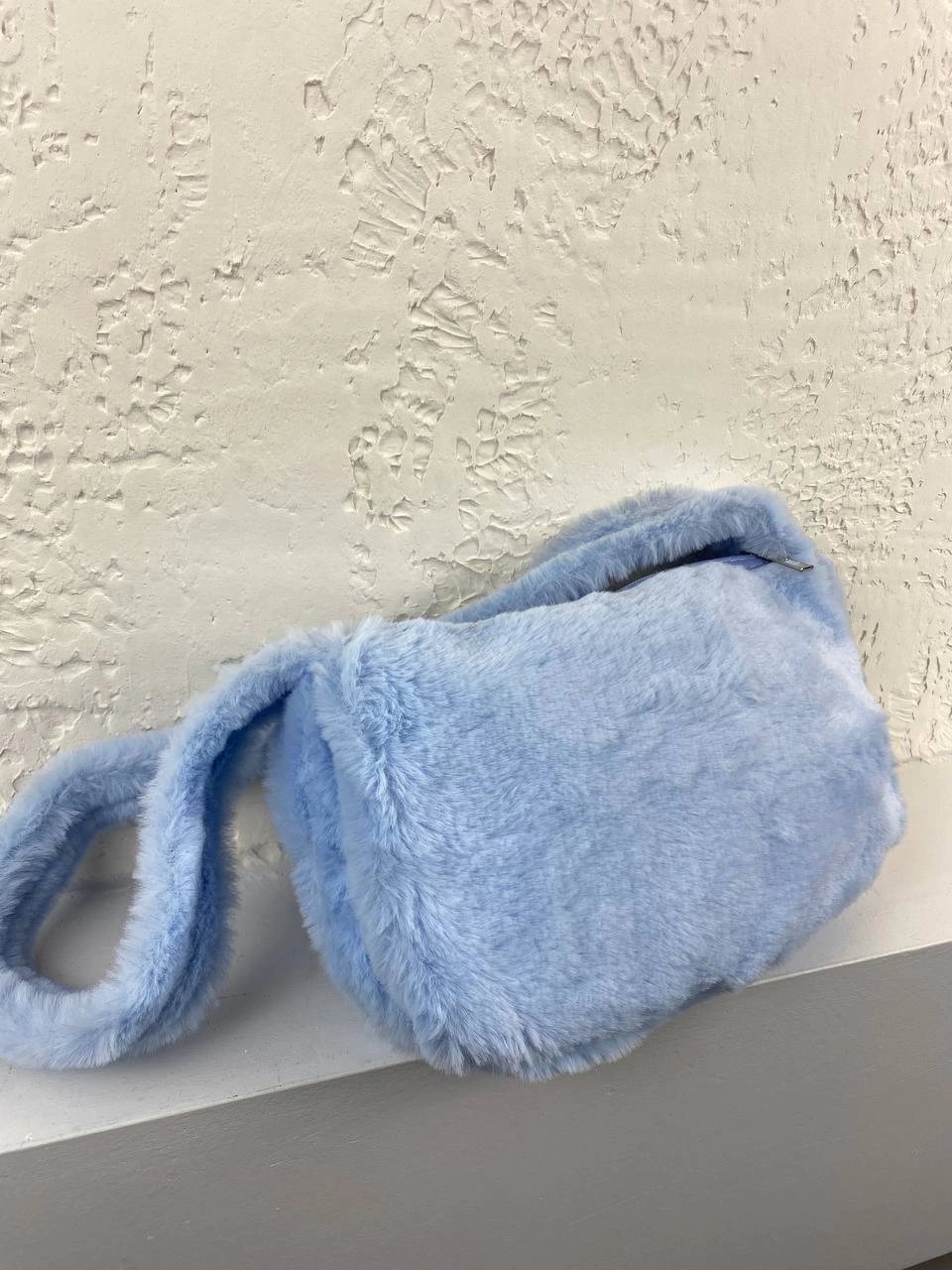 Bebemavi Renk Peluş Kol Çanta