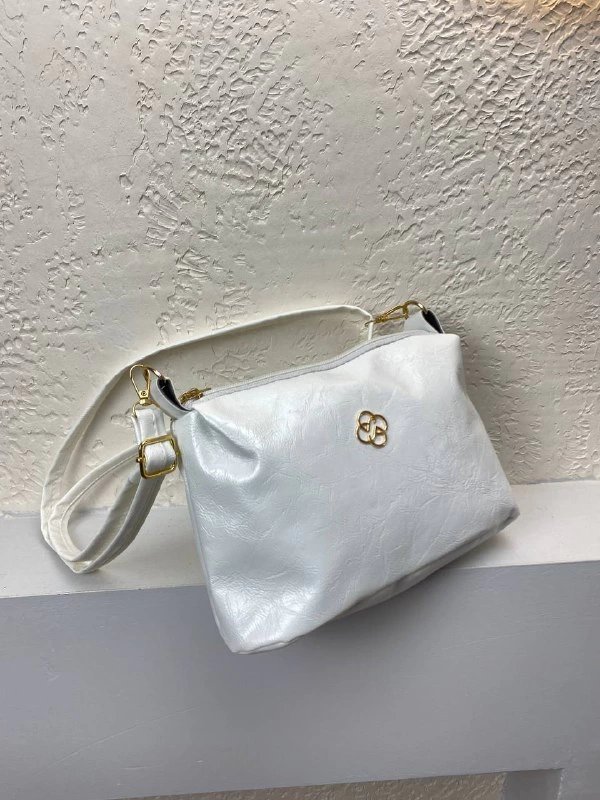 Beyaz 2 Bölmeli Yeni Sezon Çanta