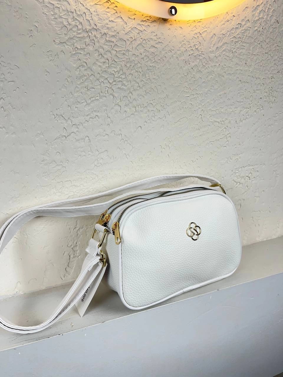 Beyaz 4 BÖLME Kalite Çanta CB3278