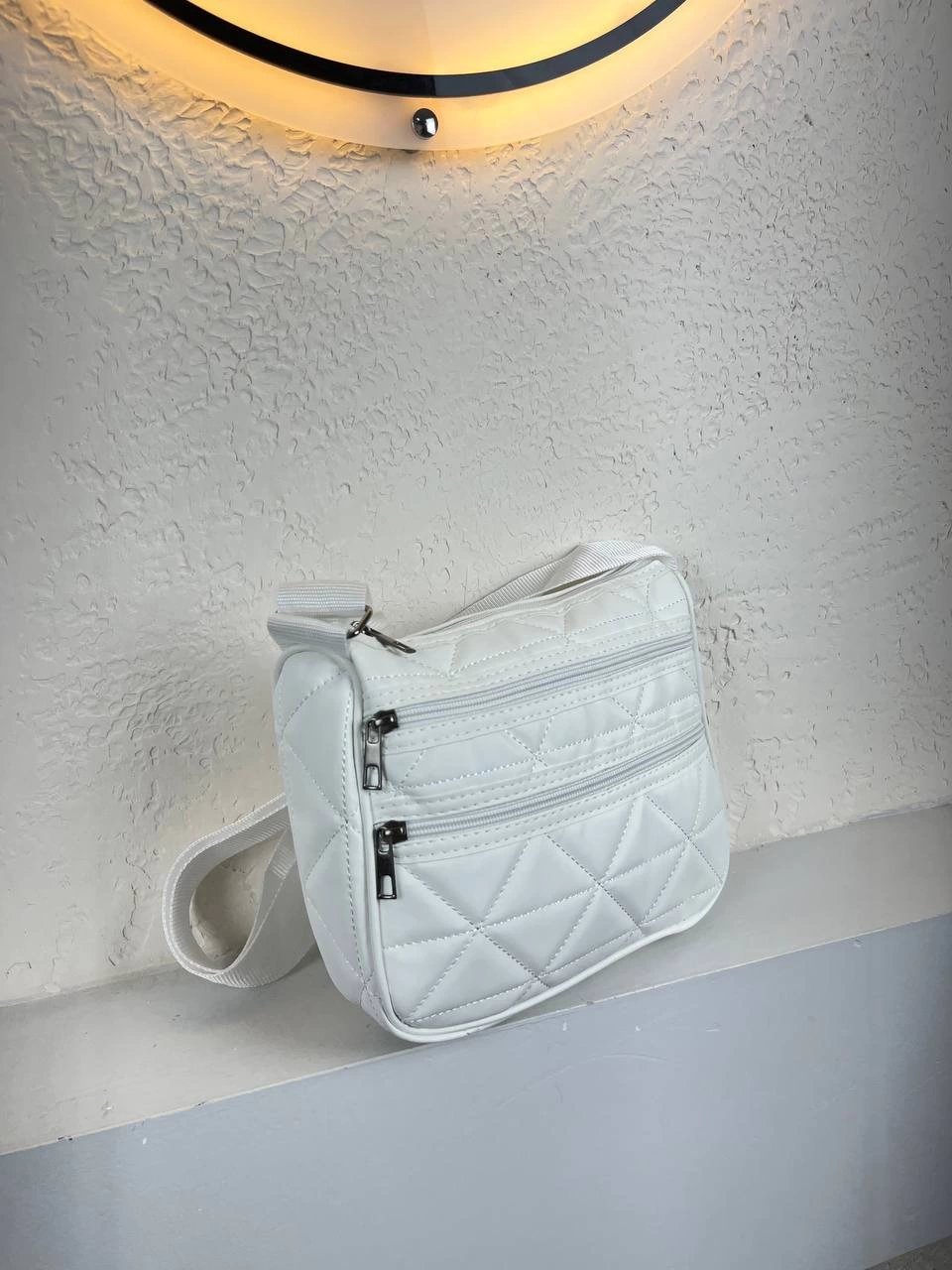 Beyaz Renk 3 Bölme YENİ Çanta CB4193