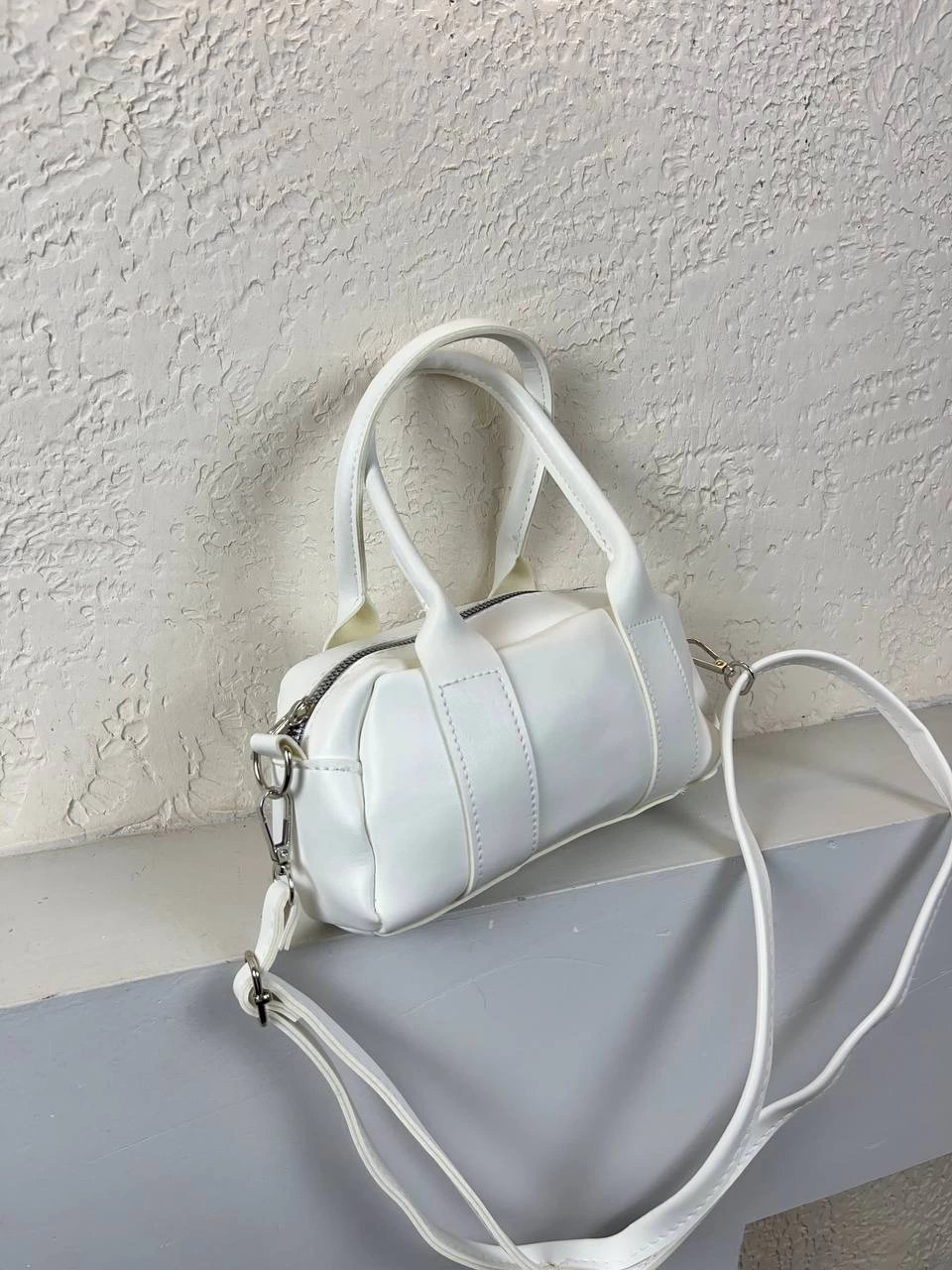 Beyaz Renk Düz Çanta CB5214
