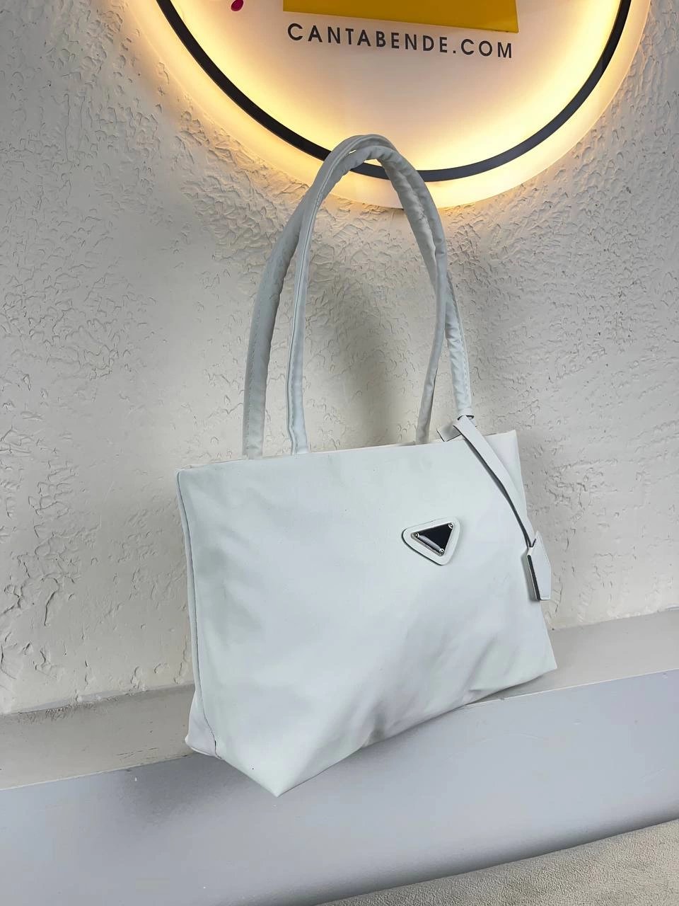 Beyaz Renk Kalite Kol Çanta CB9307