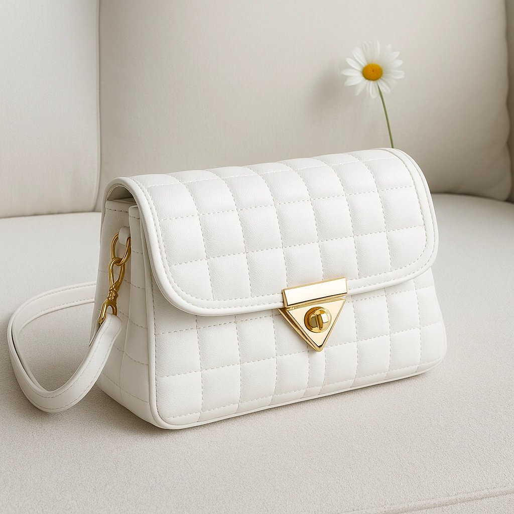 Beyaz Renk Kapitone YENİSİ 2 BÖLME CB0991