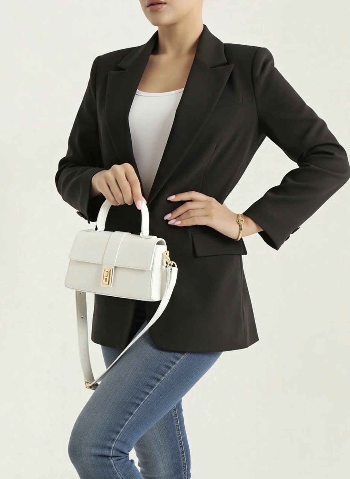 Beyaz Renk YENİ Çanta SARE2025