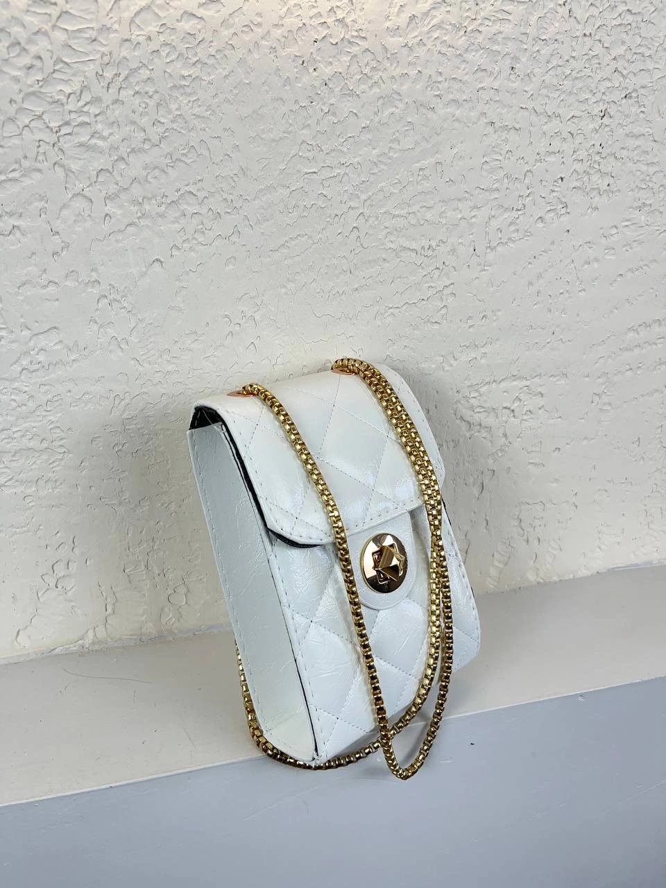 Beyaz Renk YENİ ZİNCİRLİ Çanta CB6814