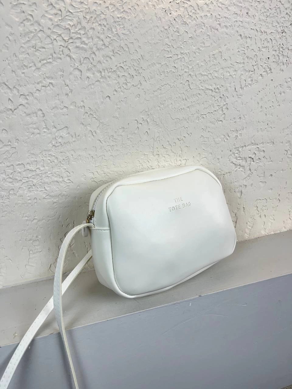 Beyaz Renk Yumuşak Deri TONY Çanta CB1294