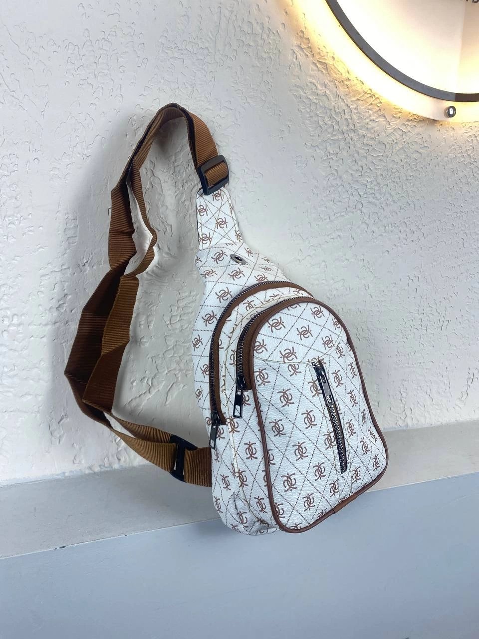 Beyaz Yeni Sezon Body Bag Çanta