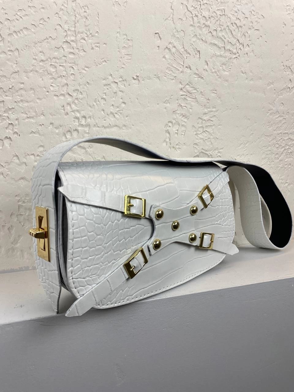 Beyaz Renk Manc Çanta