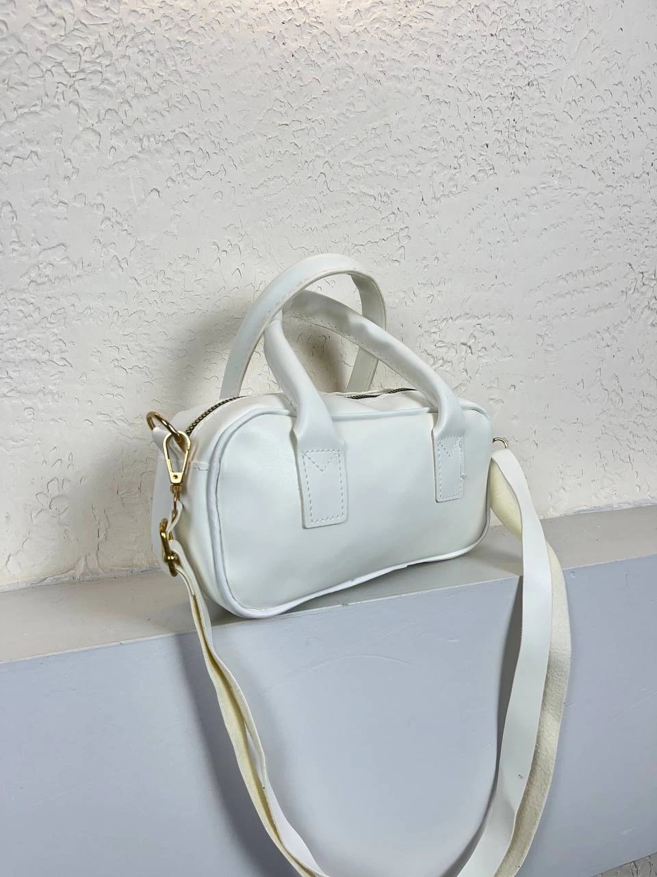 Beyaz Yumuşak Deri Çanta CB8311