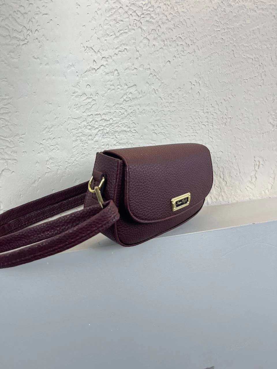Bordo Kalıp Çapraz Çanta CB0038