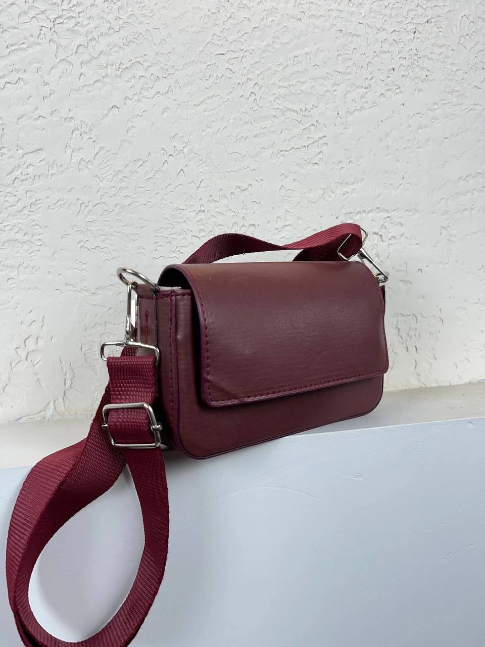 Bordo Kalıp Çapraz Çanta CB6800