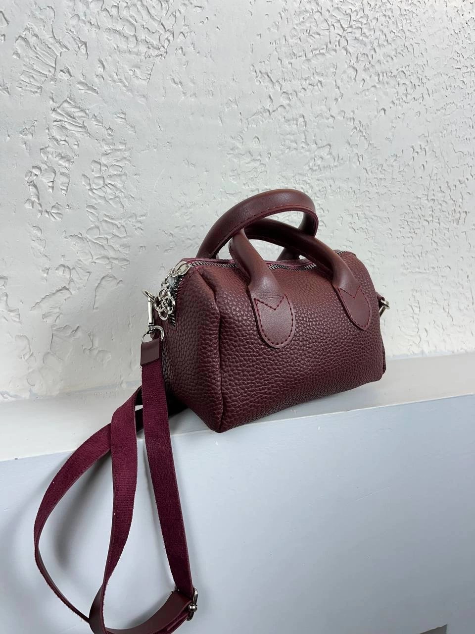 Bordo Mini Boy Çapraz Çanta CB5622