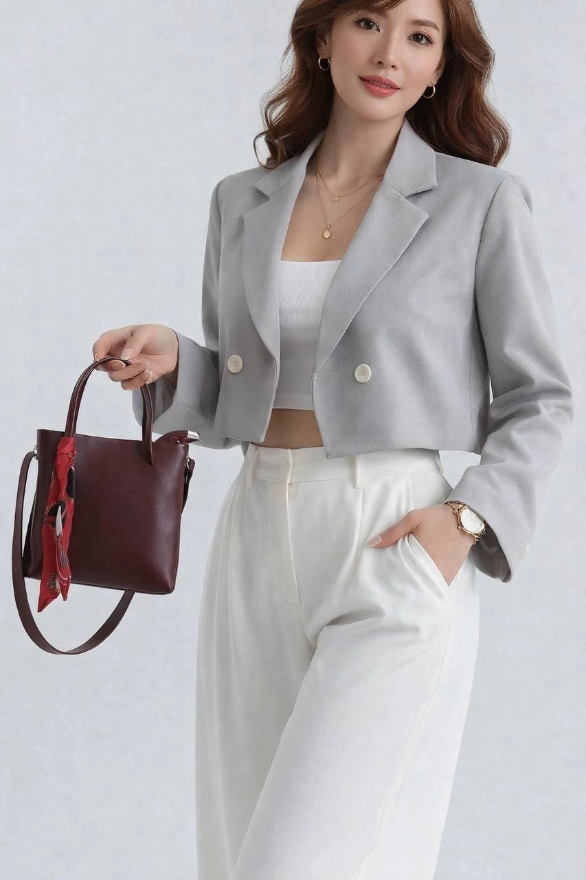 Bordo MİNİ BOY Fularlı Çanta CB0000