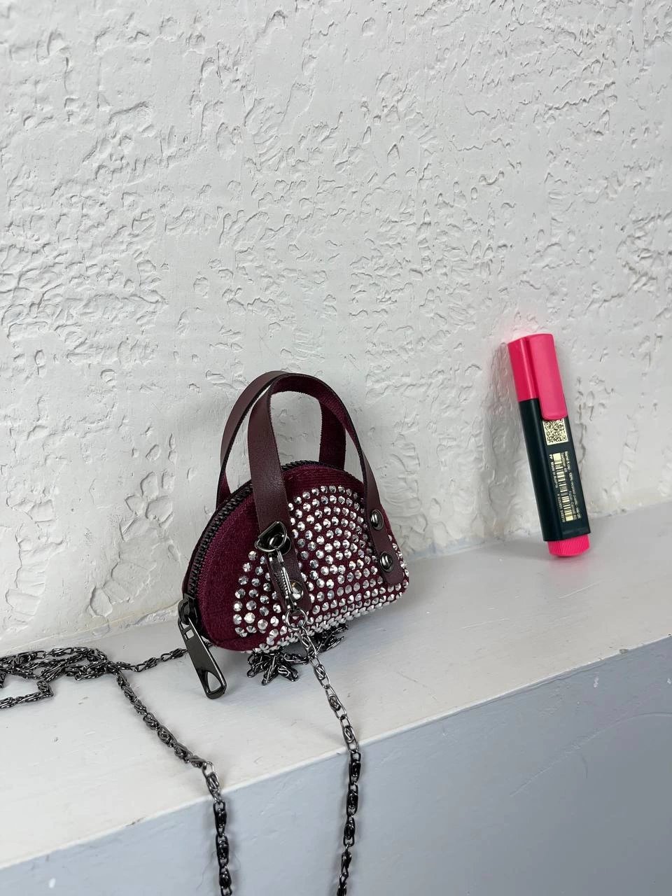 Bordo MİNİ Çanta CB3211