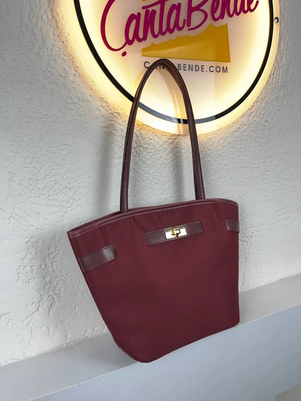 Bordo Nubuk Kol Çanta CB3081