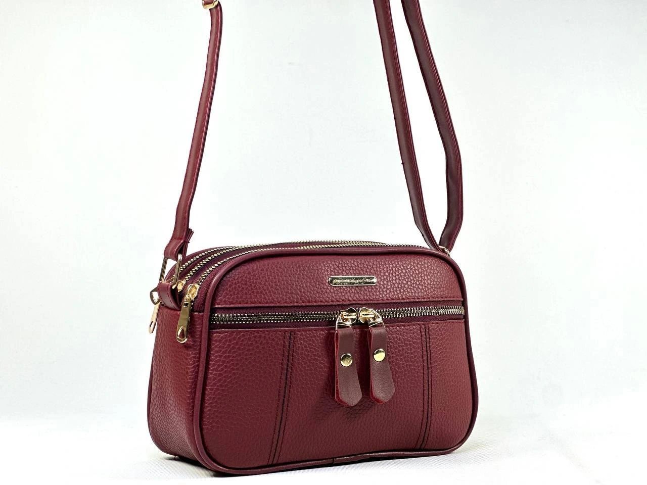 Bordo Renk 4 Bölme BRLN Çanta CB89821