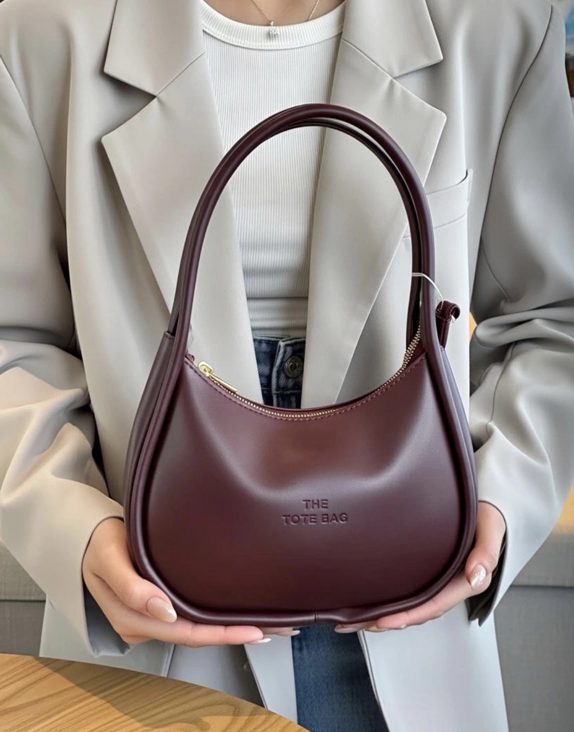 Bordo Renk A Kalite Çanta CB9811