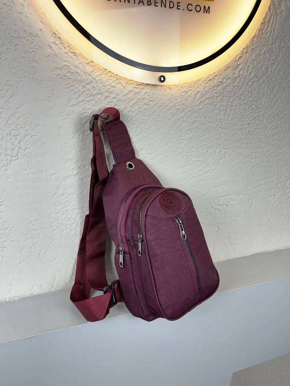 Bordo Renk Body Bag Çanta CB6081