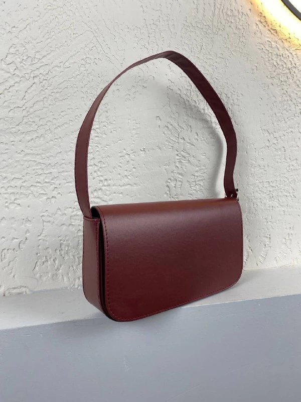 Bordo Renk Kalıp Kol Çanta CB5271