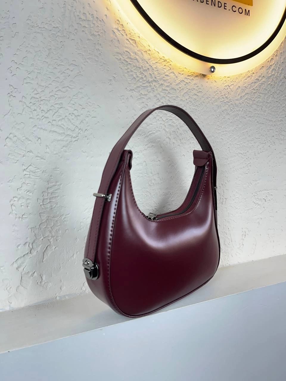 Bordo Renk Kalite Kol Çanta CB0033