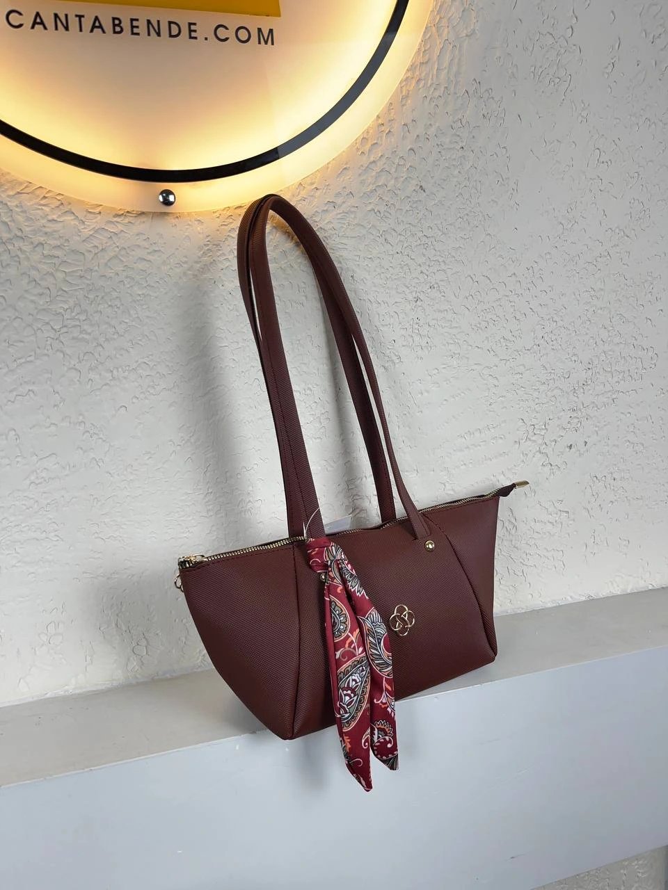 Bordo Renk LAKOS Kol Çanta CB9127