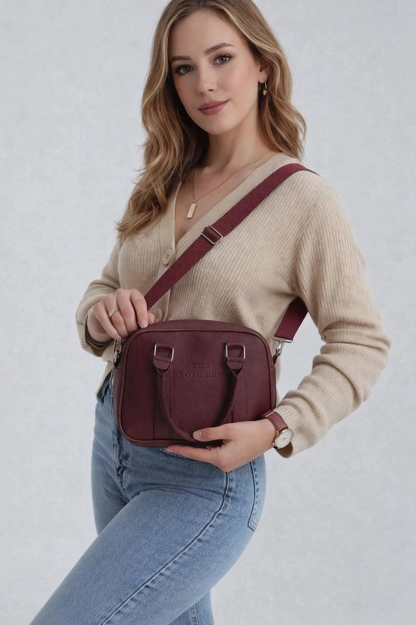Bordo Renk Lakos Yeni Çanta CB67813
