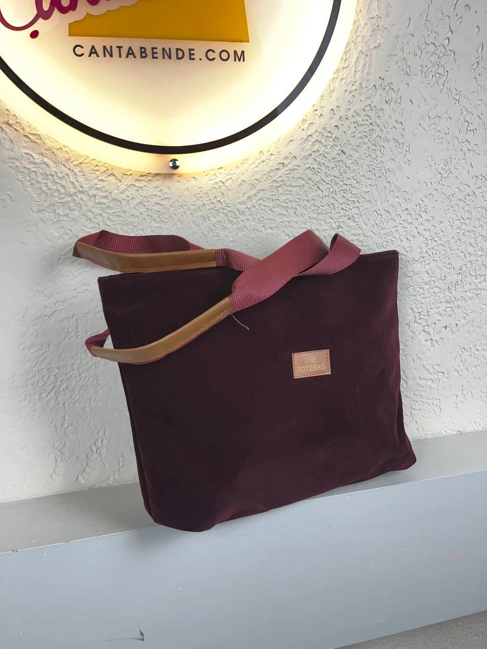 Bordo Renk NUBUK BÜYÜK BOY ÇANTA CB0134