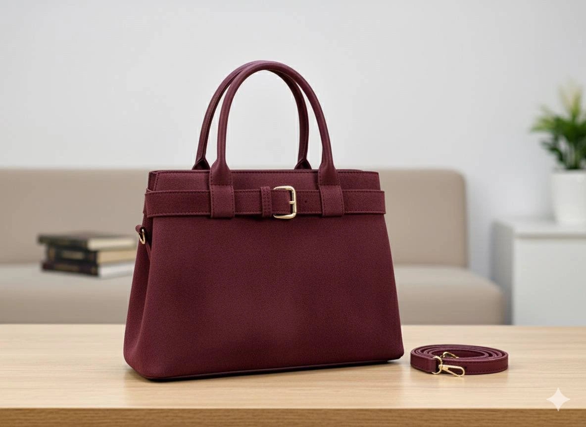 Bordo Renk NUBUK Kalite BRLN Çanta CB11412