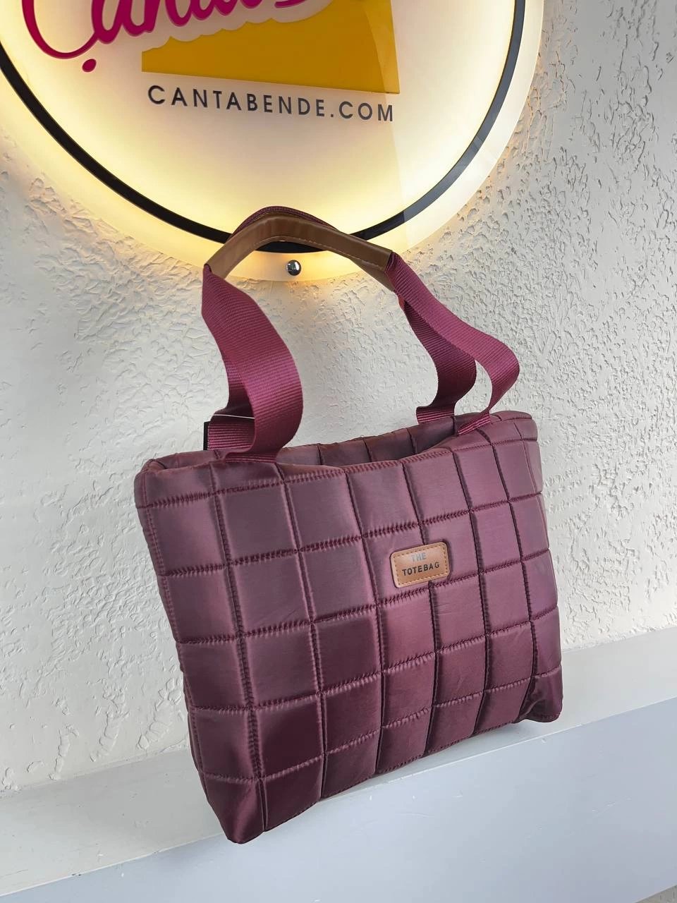 Bordo Renk Paraşüt Kol Çanta CB6241