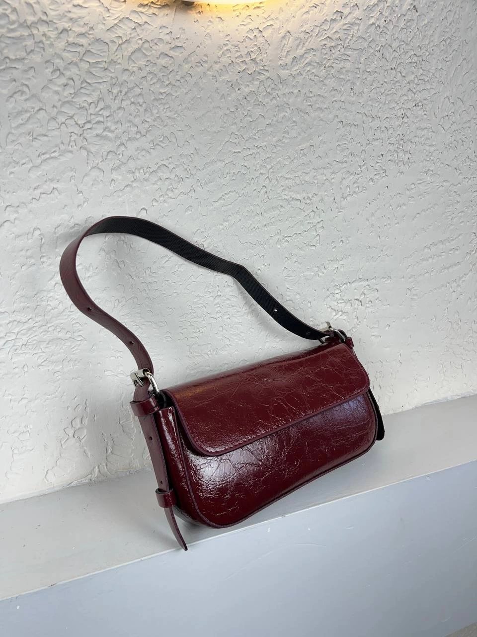 Bordo Renk YENİ BAGET Çanta CB2179