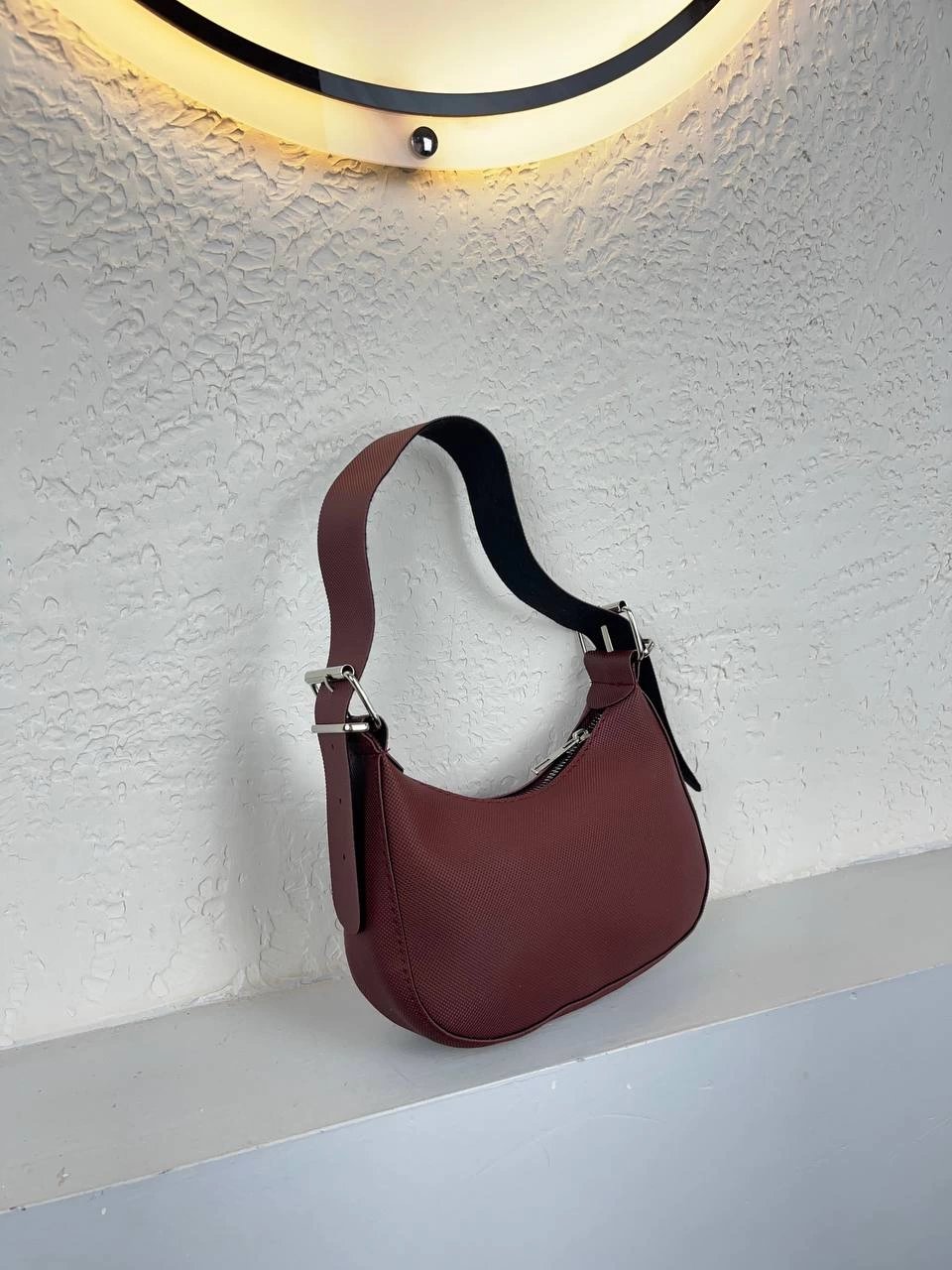 Bordo Renk YENİ BAGET ÇANTA CB8911