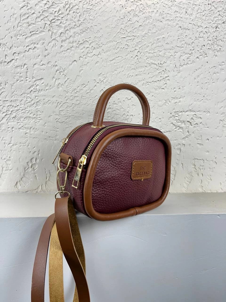 Bordo Renk YENİ SEZON Çapraz Çanta CB6544