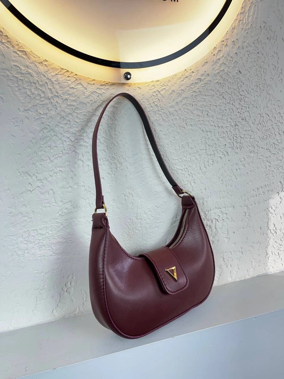 Bordo Renkli Baget Yeni Sezon Çanta CB7230