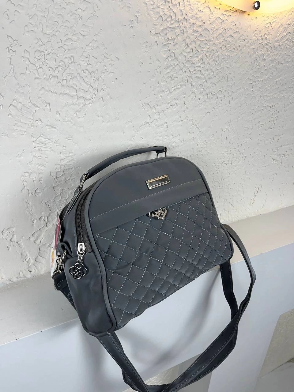 Gri 3 Bölme Kalite Çanta CB3272