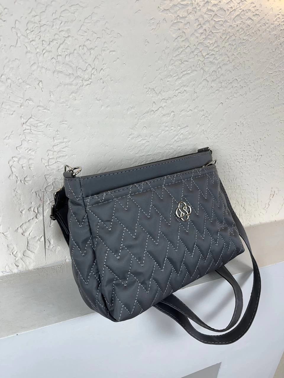 Gri 3 Bölme Kalite Çanta CB7888