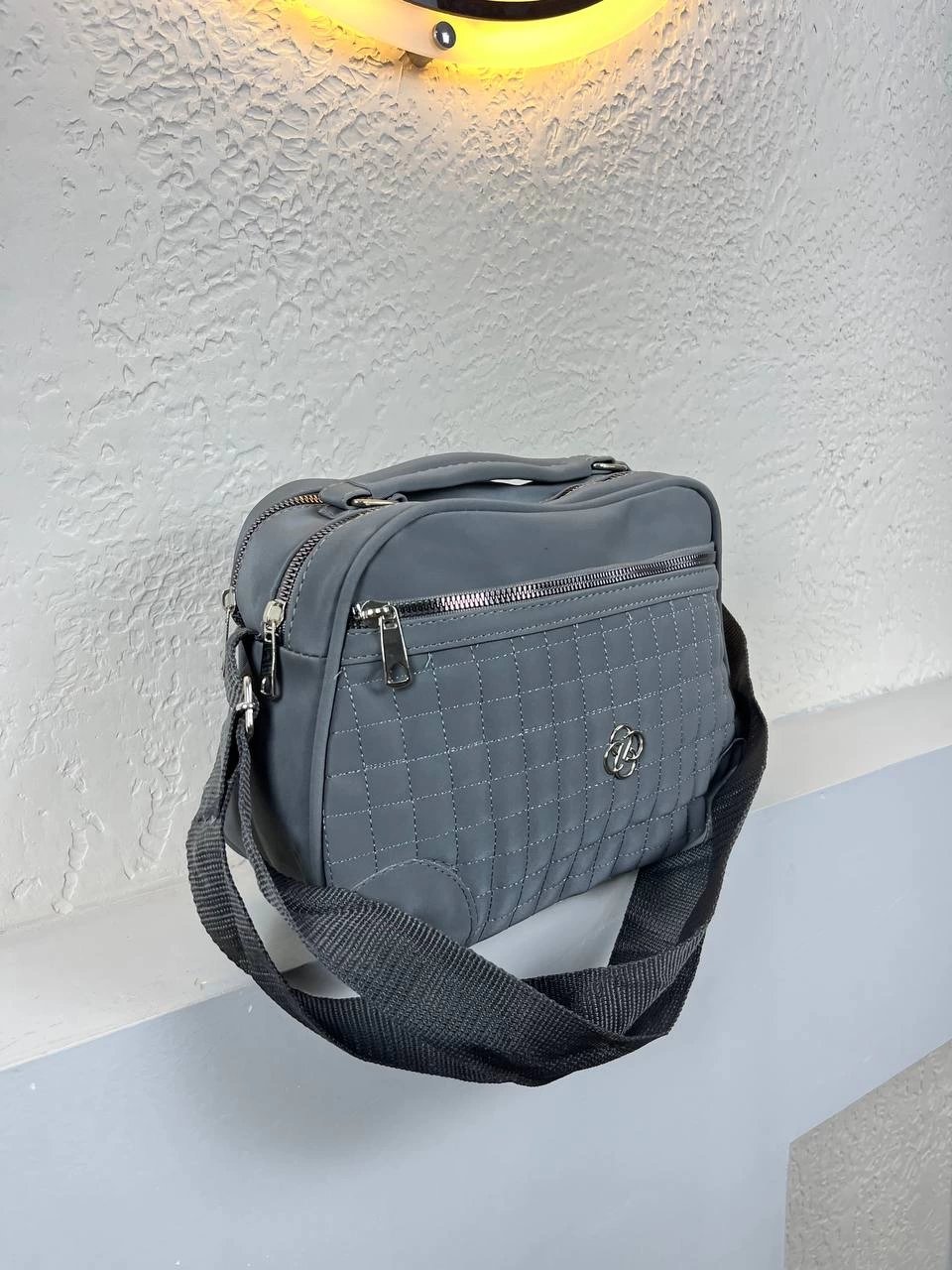 Gri 4 Bölme Kalite Çanta CB4193