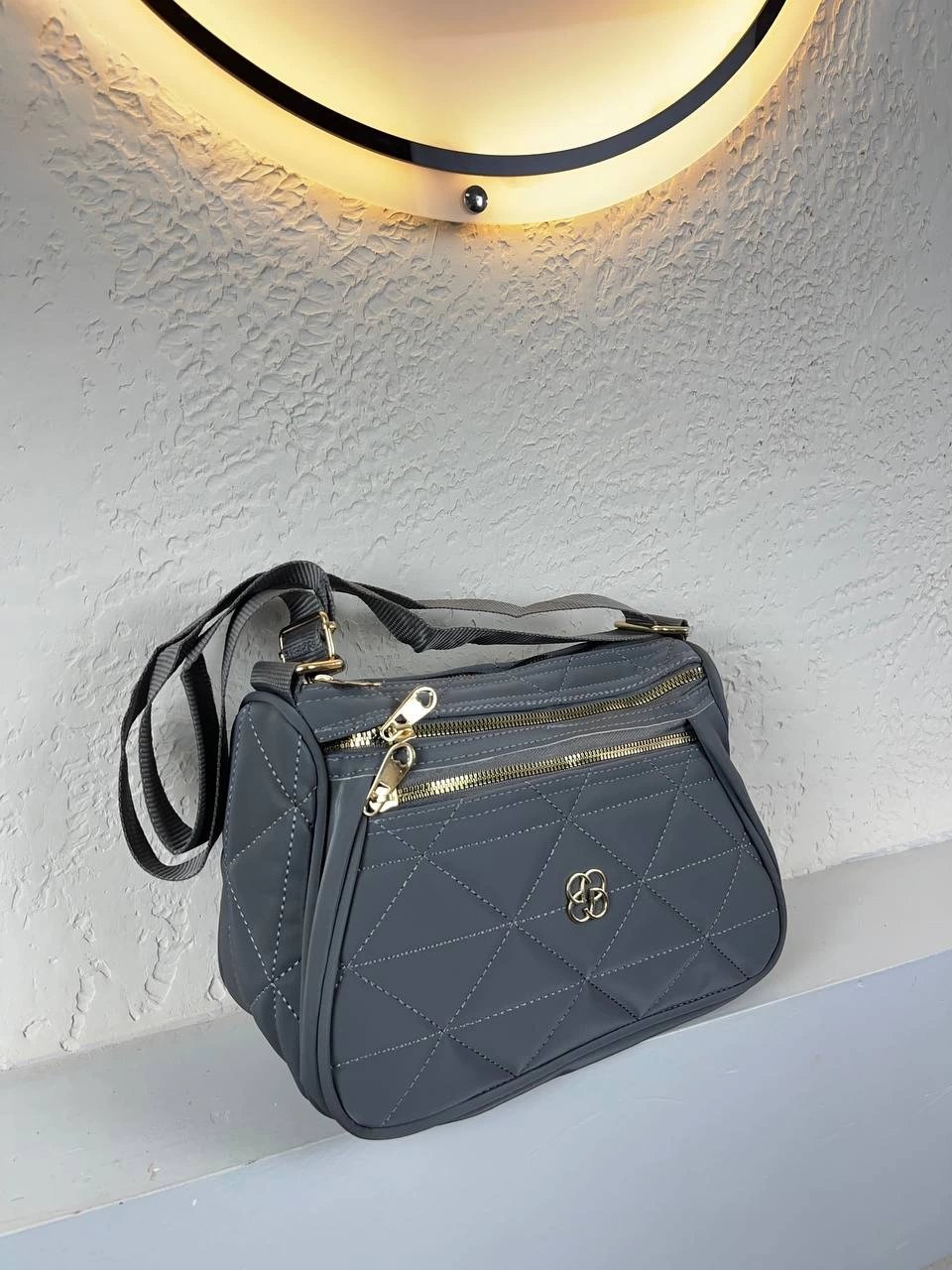 Gri 4 Bölmeli Çanta CB4128