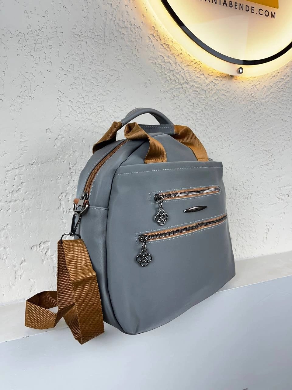 Gri 5 Bölme Çanta Kalite