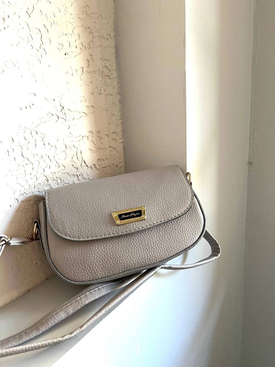 Gri Kalıp Çapraz Çanta CB0038