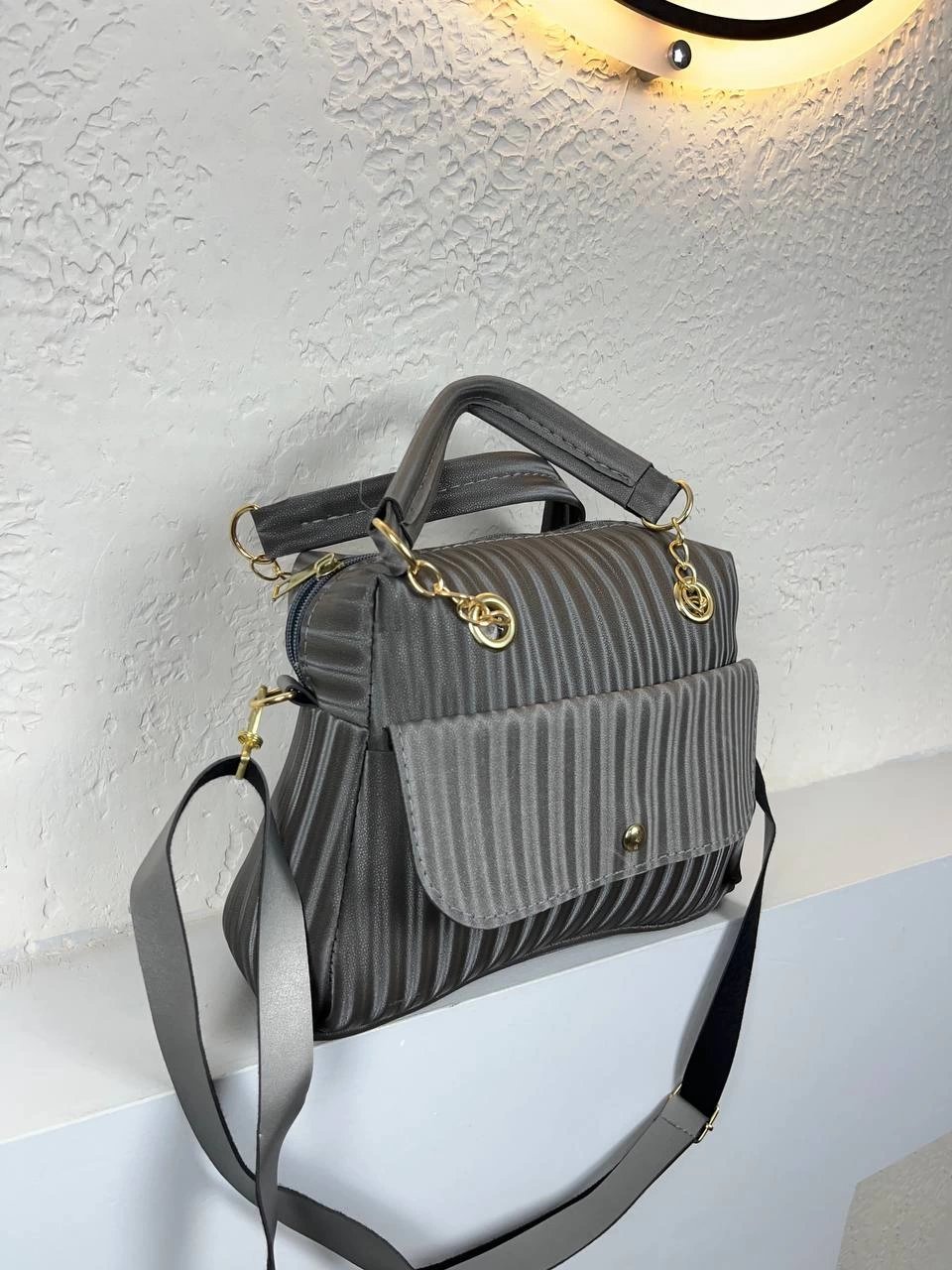 Gri Kampanya Çanta CB2024