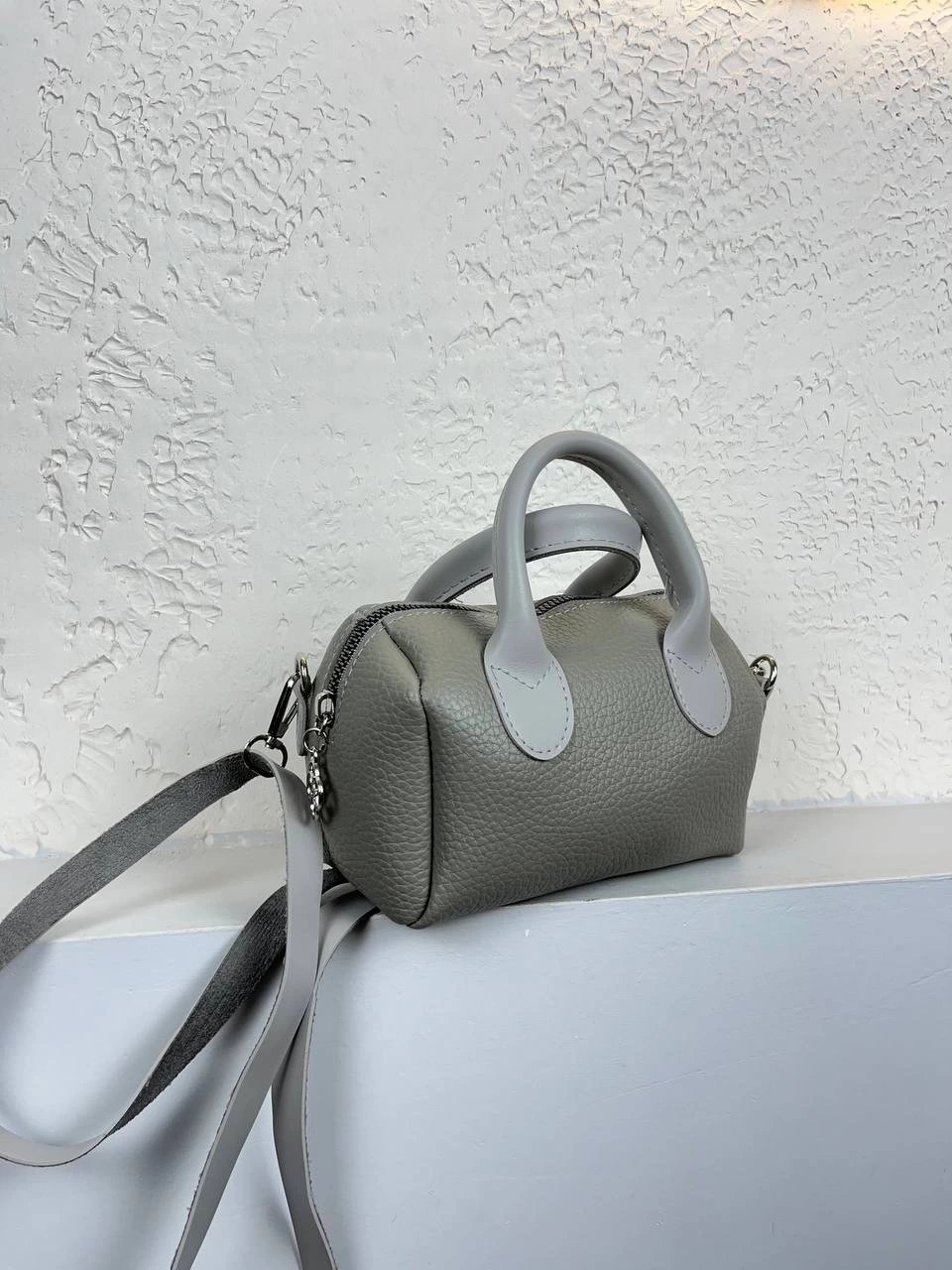 Gri Mini Boy Çapraz Çanta CB5622