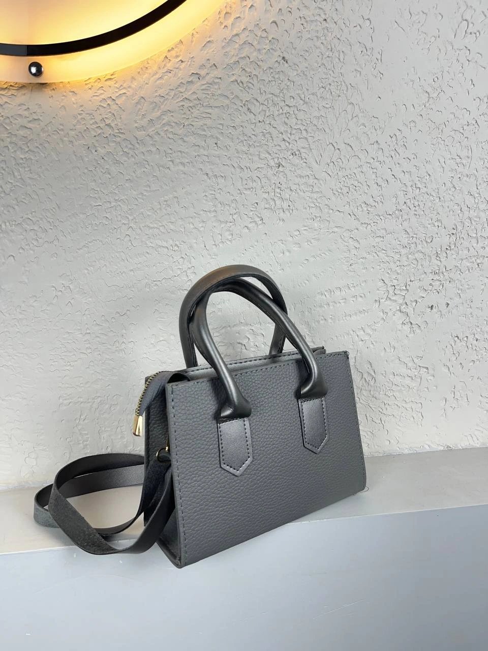 Gri MİNİ Çanta CB7243