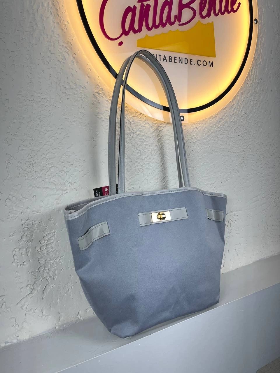 Gri Nubuk Kol Çanta CB3081